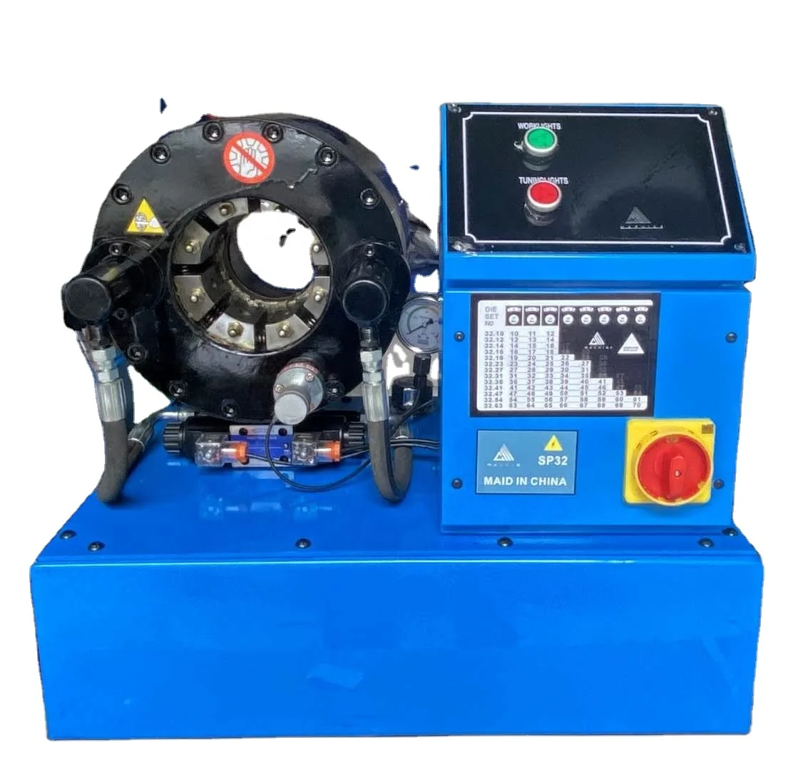 1SN 2SN 4SP 4SH Rubber Hose Crimper Machine 6-51mm Hydraulic Pipe Crimping Machine CE