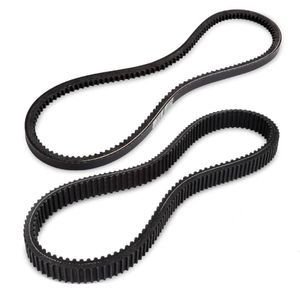 Drive & Starter Belt Kit for Kawasaki 13 HP EZGO RXV/TXT – OEM Replacement