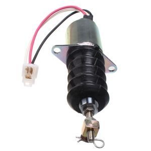 John Deere 670–1070 fuel shut-off solenoid AM882277, 12V OEM replacement