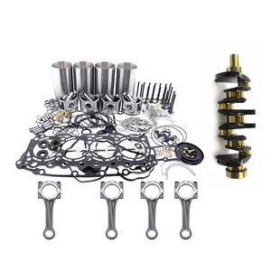 V3307 Engine Overhaul Kit with Crankshaft & 4 Rods for Kubota KX080-3/4