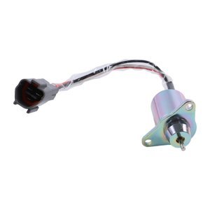 12V Fuel Shutdown Solenoid 119233-77932 for Yanmar 3TNE84/3TNV88 Engines