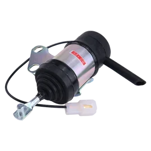 Fuel Stop Solenoid 16851-60014 | Matched Set for Kubota BX2350D BX2360 BX24D