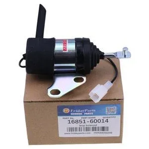 Rebuild Kit 12V Stop Solenoid 16851-60014 Compatible with Kubota ZD321