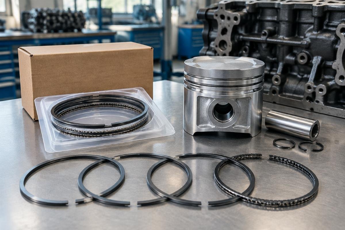 STD 78mm Piston Ring Set for Kubota D1105 engine rebuild